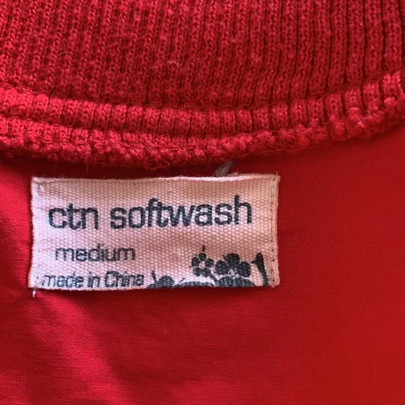 Red cotton jacket - Picture 6 of 7